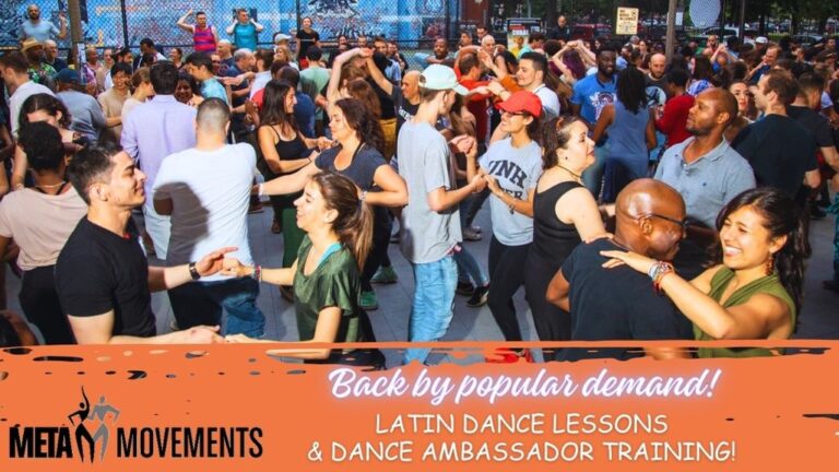MetaMovements Latin Dance Lessons & Dance Ambassador Training!