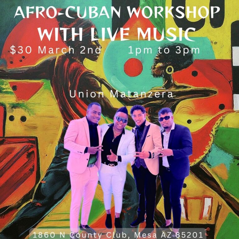 Afro-Cuban Workshop with Live Music