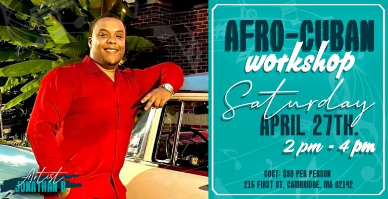 Afro-Cuban Dance Workshop w/ Jonathan B.