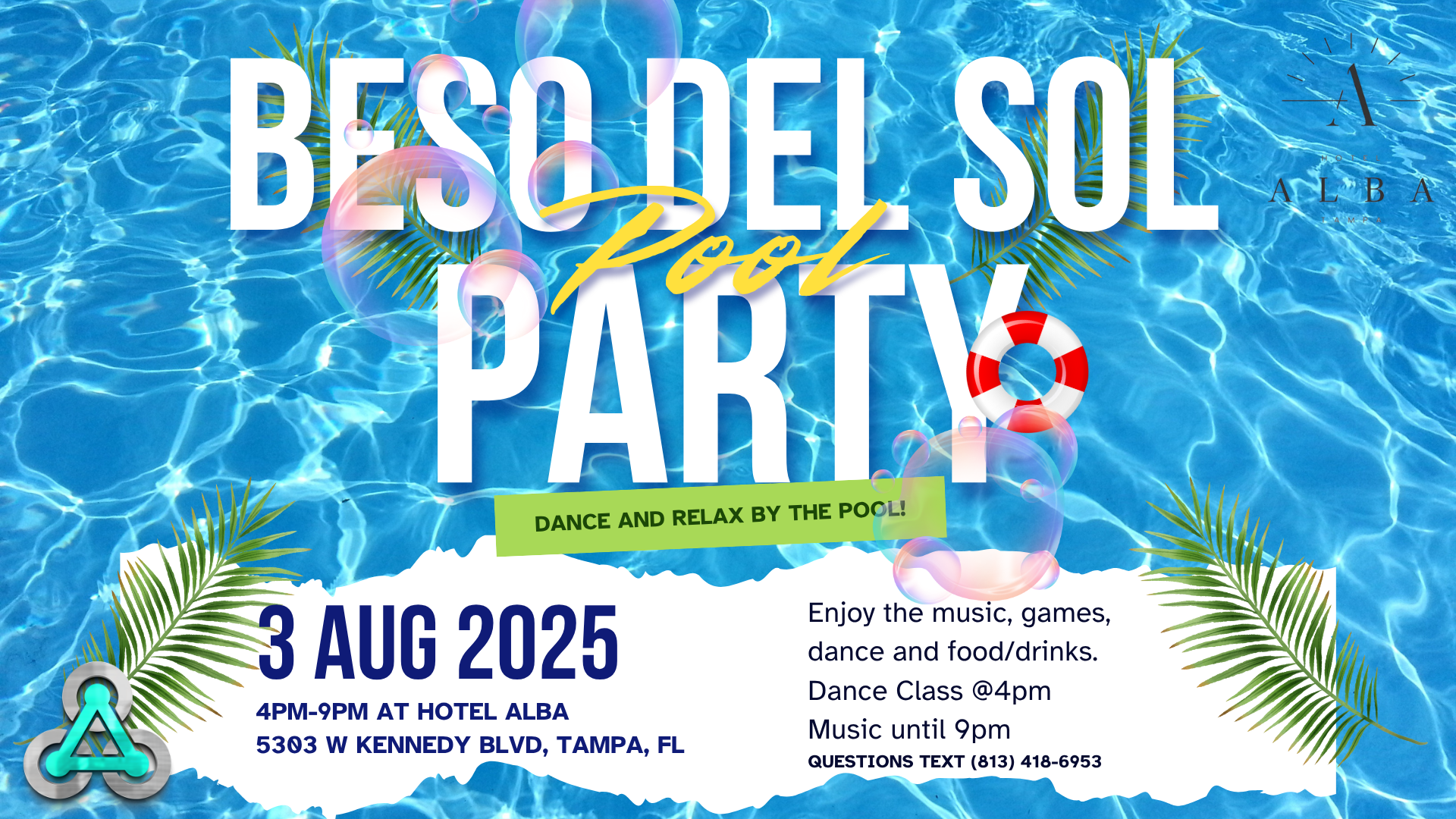 Beso del Sol: Tampa Bay’s Premium Latin Dance Pool Party!