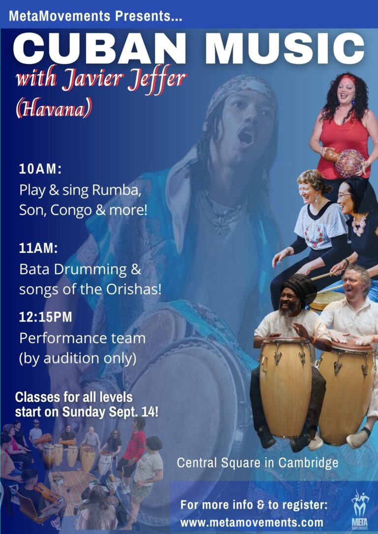 Cuban Music Classes with Javier Jeffer (Fall 2025)