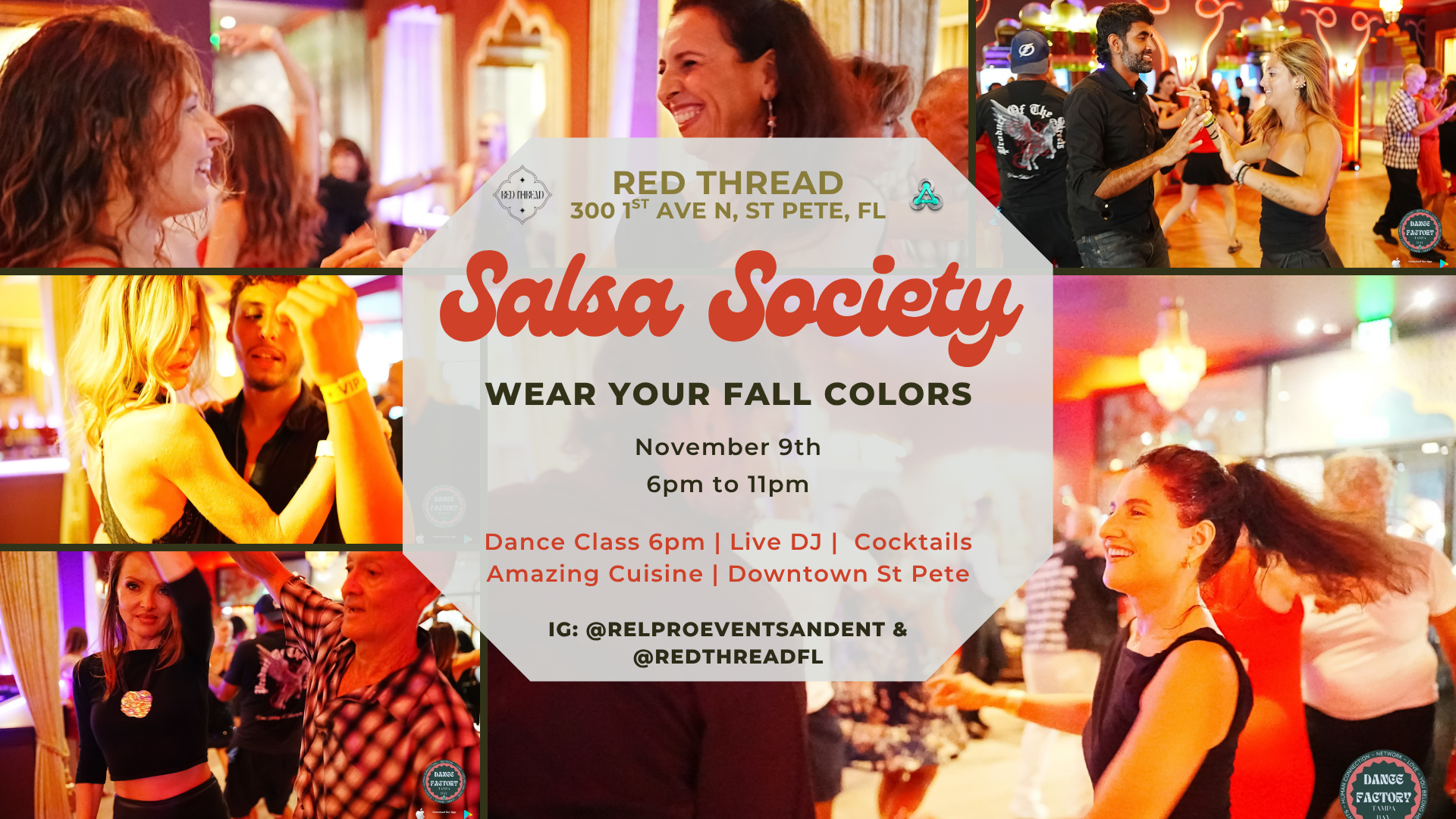 Red Thread: Salsa Society Social