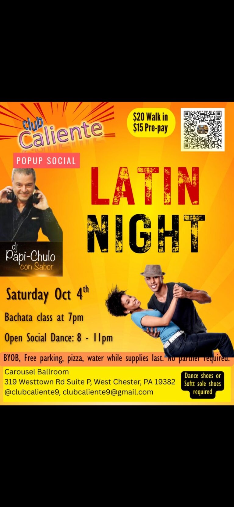 Club Caliente Latin Dance Social