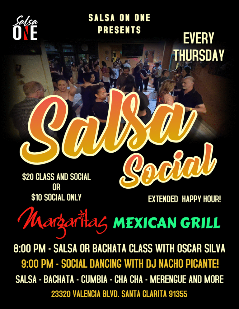 Salsa and Bachata Thursdays at Margaritas Mexican Grill