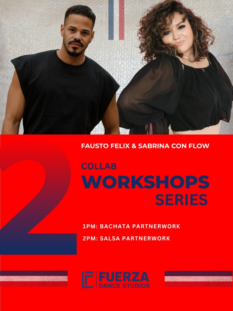 FUERZA CON FLOW Collab Workshops series