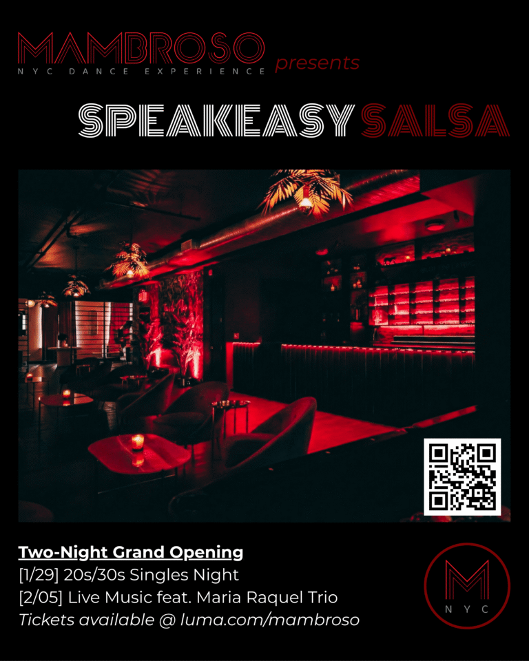 Grand Opening: Live Music Speakeasy Salsa Night