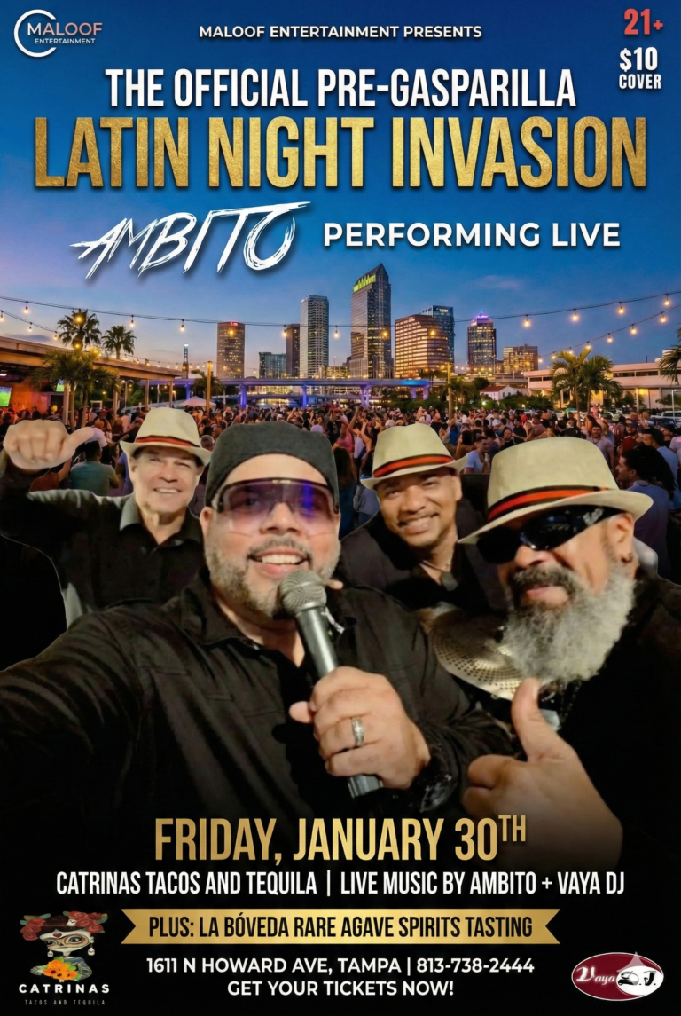 Gasparilla Eve Latin Night Invasion