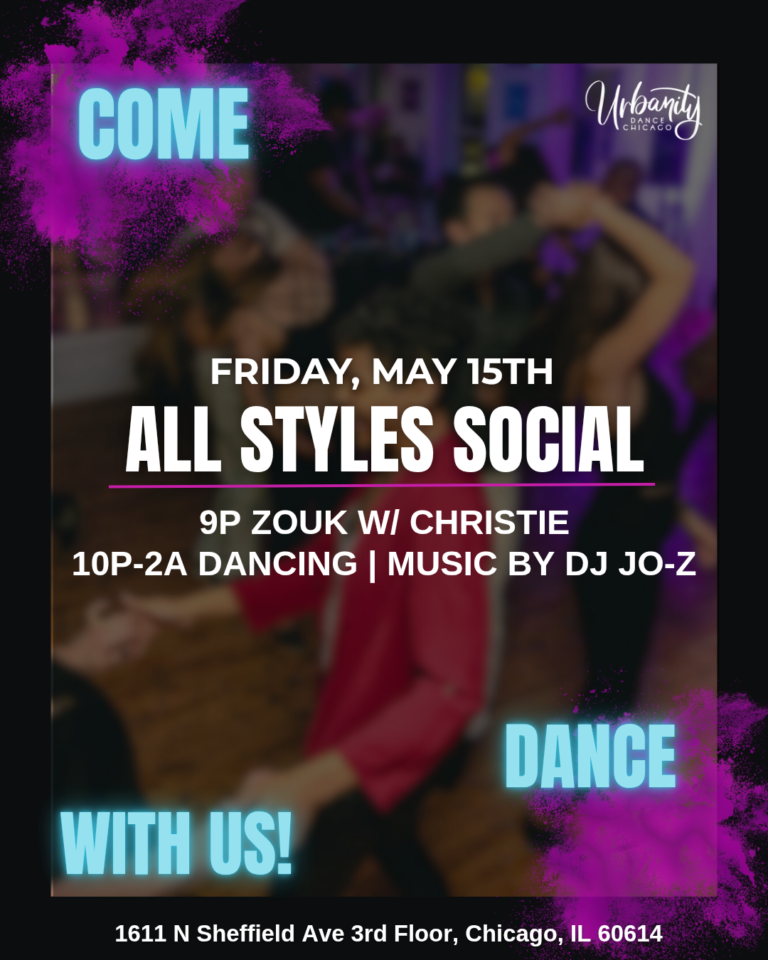 All Styles Social With Urbanity Dance Chicago