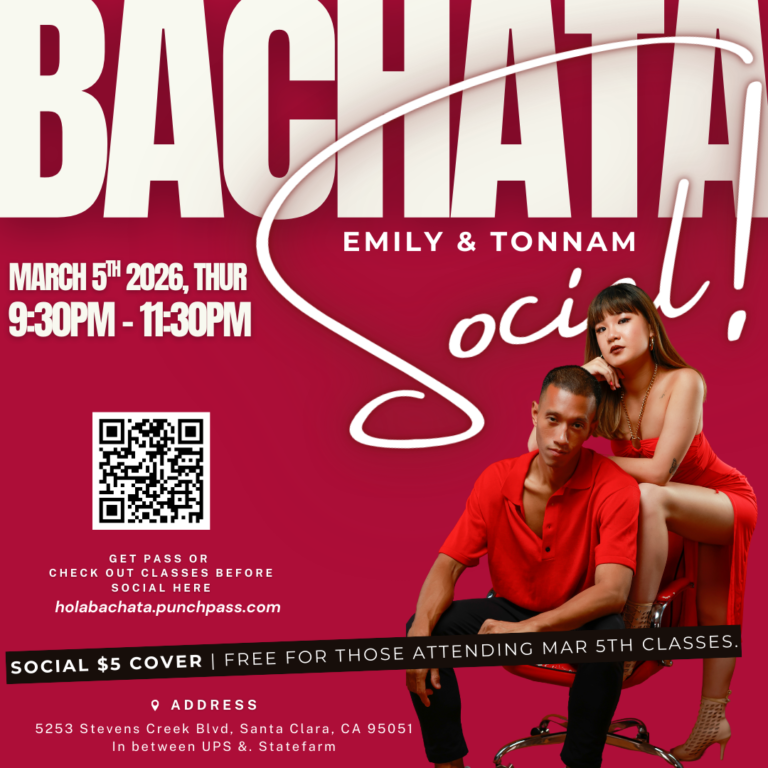 Bachata Social by Emily and Tonnam