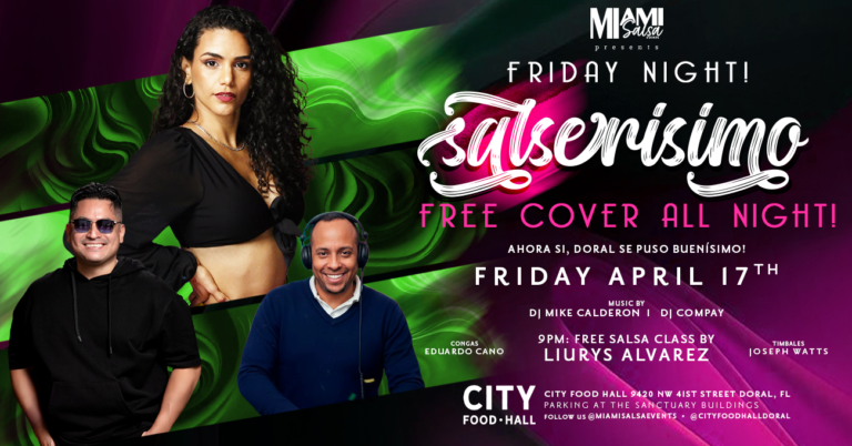 SALSERISIMO Friday Night at City Food Hall (Shoma Bazaar!)