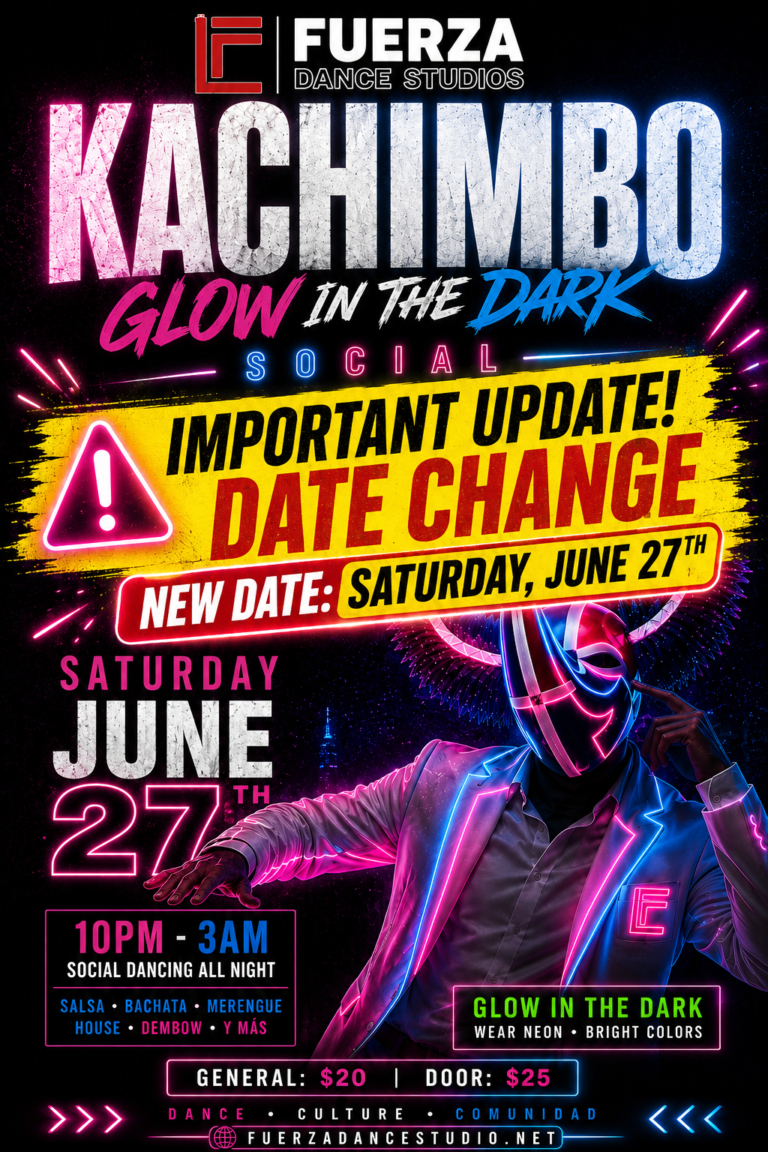 Kachinbo Bachata Social At Fuerza Dance Studio