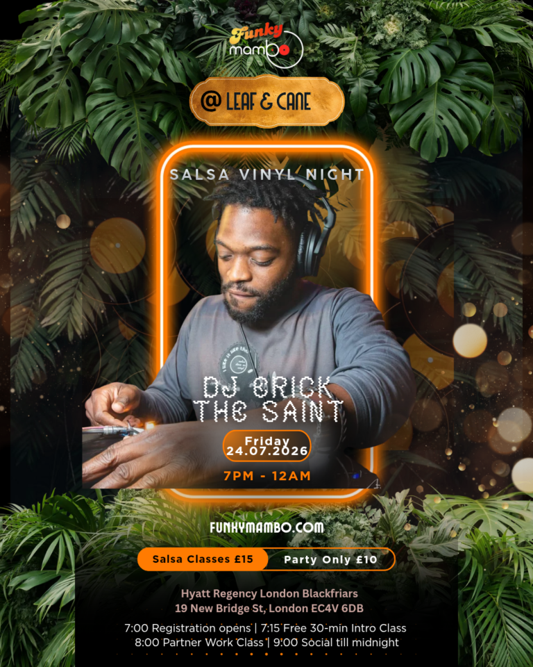 Funky Mambo’s Monthly Friday Salsa Party @ Leaf & Cane