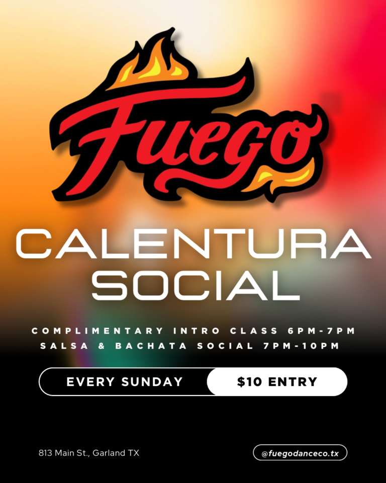 Calentura Sundays @ Fuego Dance Co.