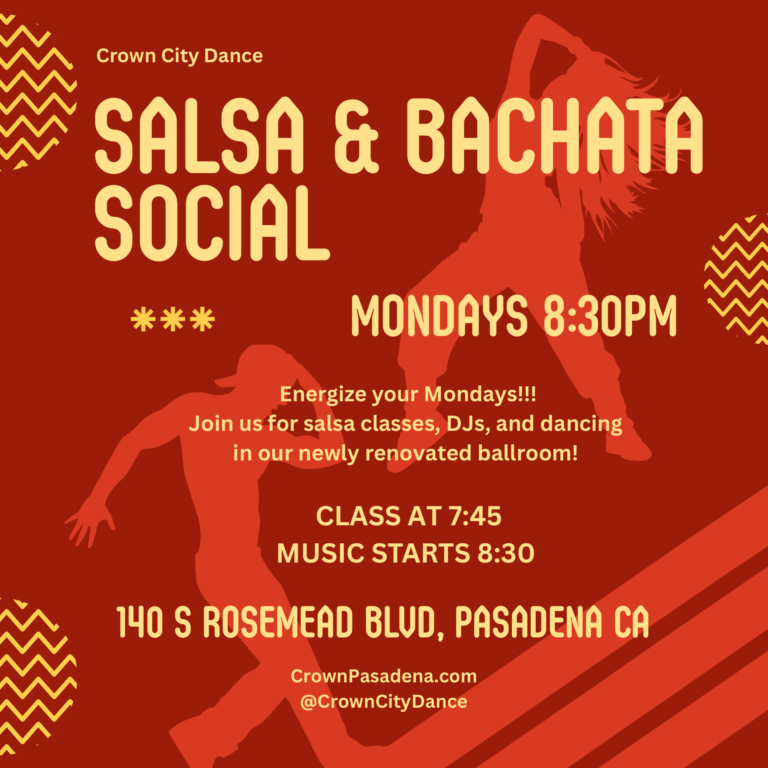 Monday Night Salsa & Bachata Social